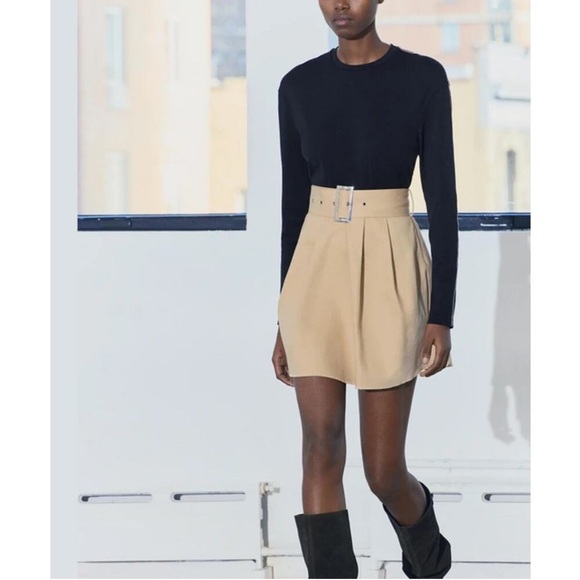 NWT- Zara BELTED COMBINATION
SHORT DRESS  M
🚨FIRM PRICE NO DISCOUNT - Picture 5 of 10